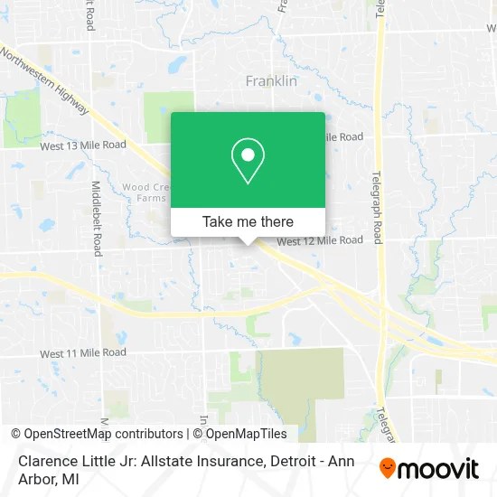 Clarence Little Jr: Allstate Insurance map