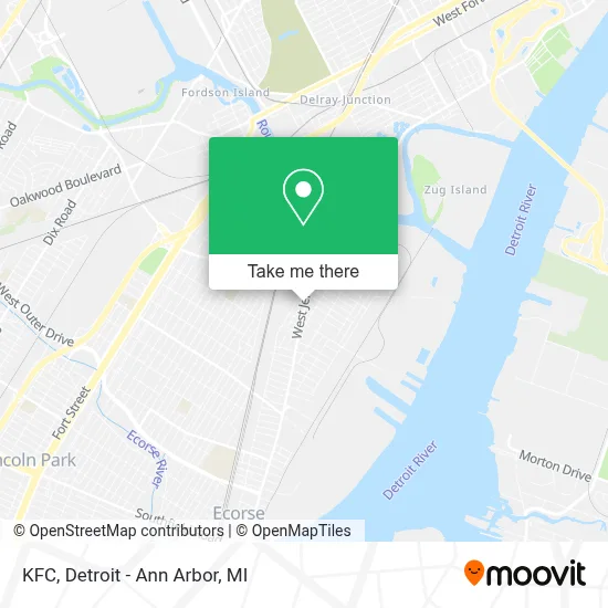 Kfc map