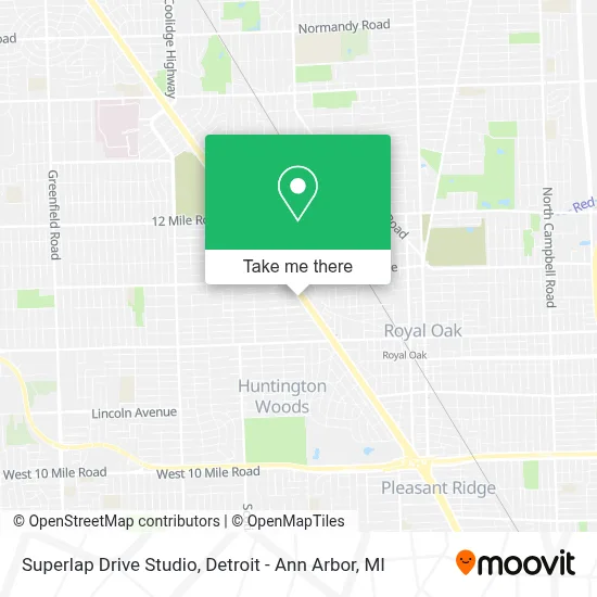 Superlap Drive Studio map