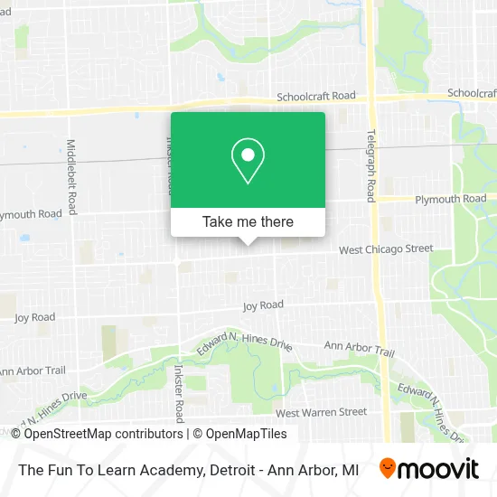 The Fun To Learn Academy map