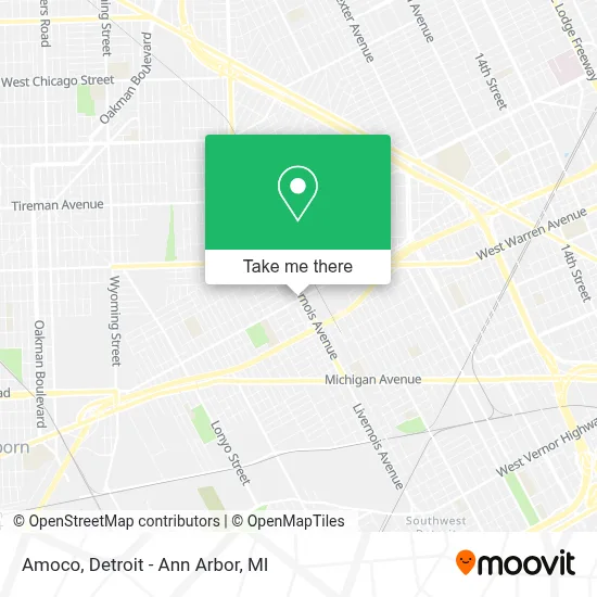 Amoco map