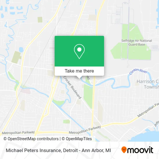 Michael Peters Insurance map