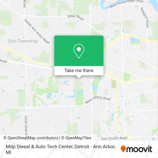 Mdp Diesel & Auto Tech Center map