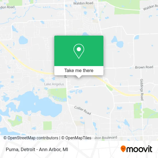 Puma map