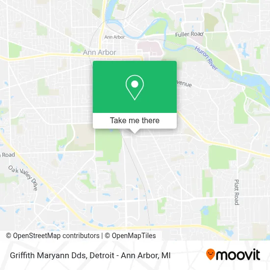 Griffith Maryann Dds map