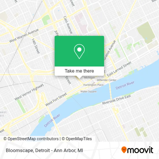 Bloomscape map