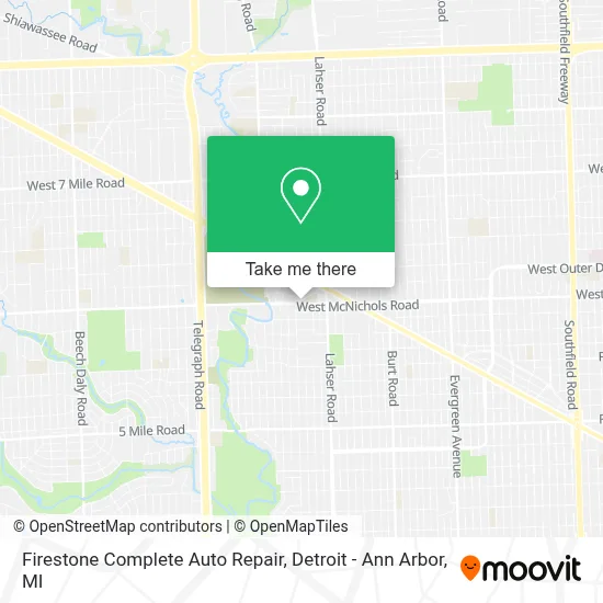 Firestone Complete Auto Repair map