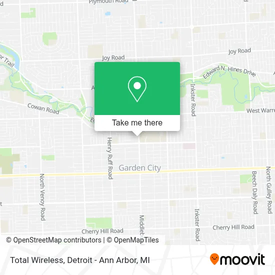 Total Wireless map