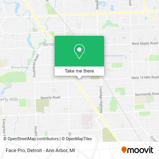 Face Pro map