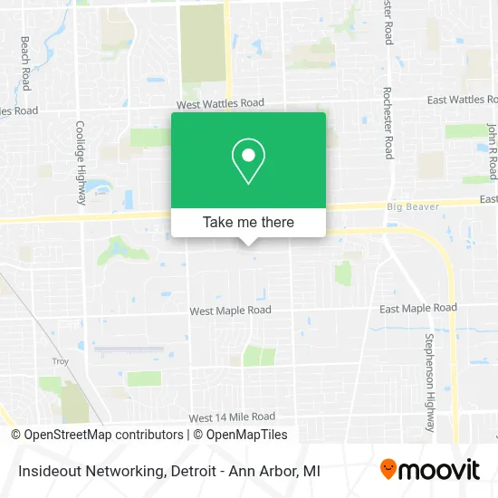 Insideout Networking map