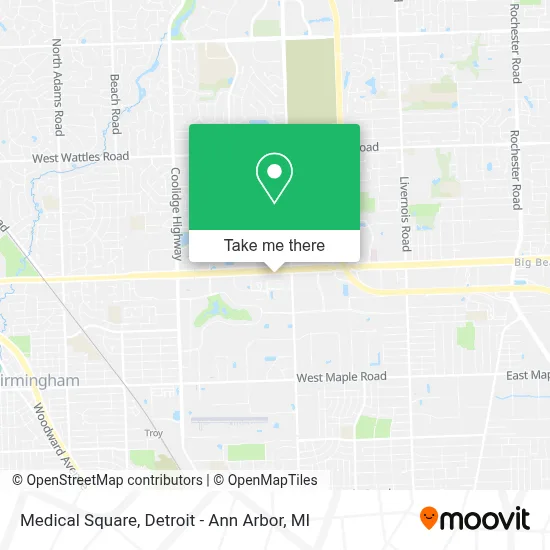 Medical Square map