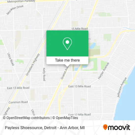 Payless Shoesource map
