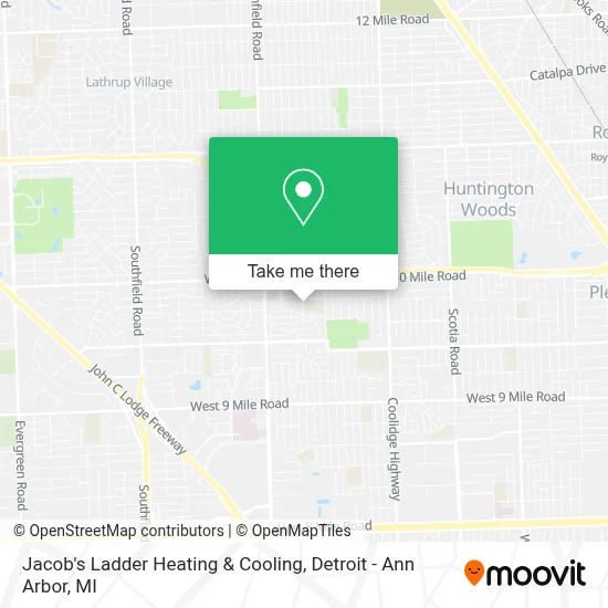 Jacob's Ladder Heating & Cooling map