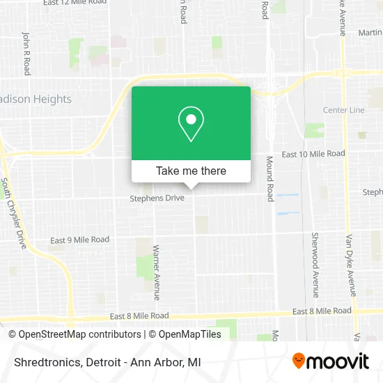 Shredtronics map