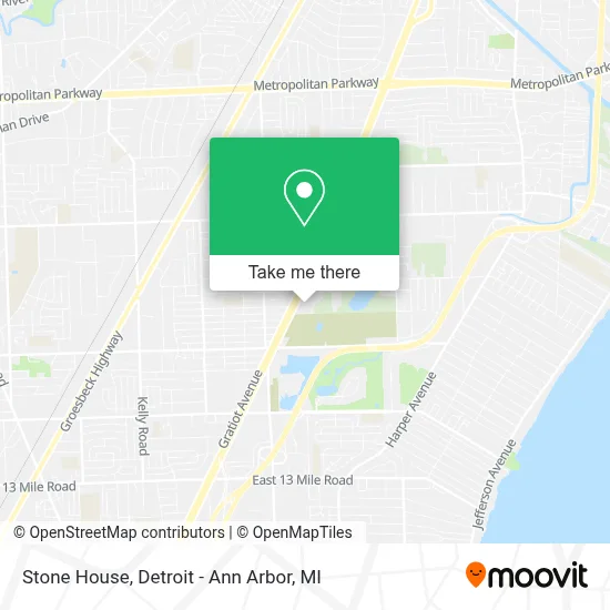 Stone House map
