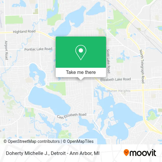 Doherty Michelle J. map