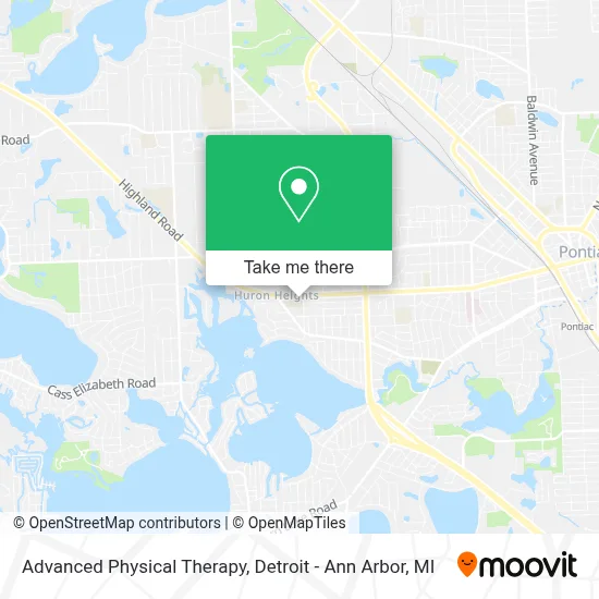 Advanced Physical Therapy map