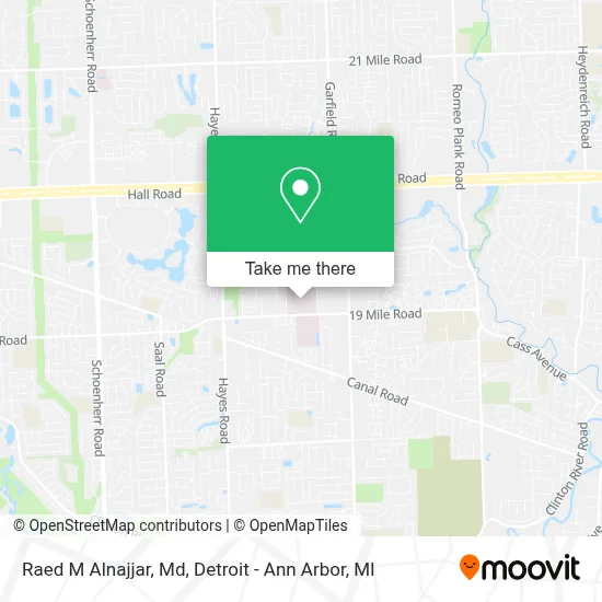 Raed M Alnajjar, Md map