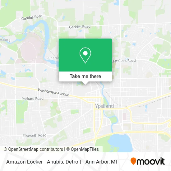 Amazon Locker - Anubis map