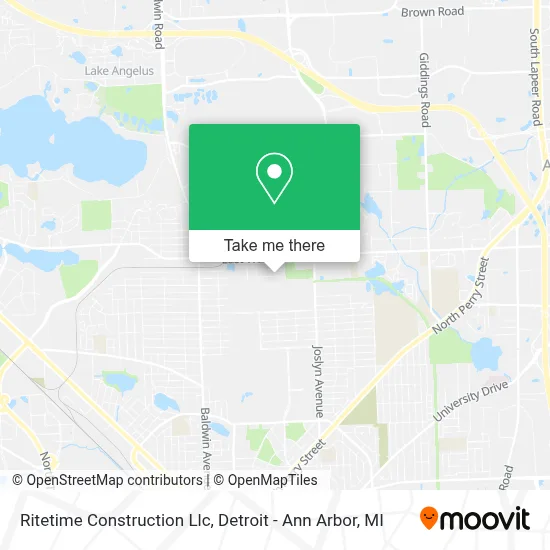 Ritetime Construction Llc map