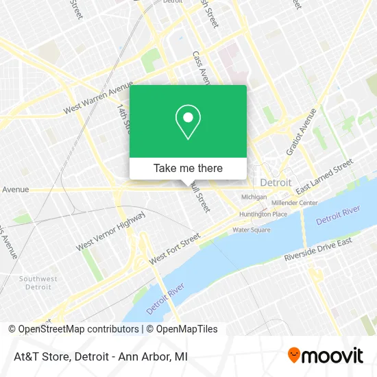 At&T Store map