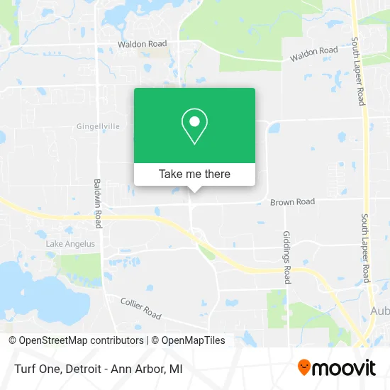 Turf One map