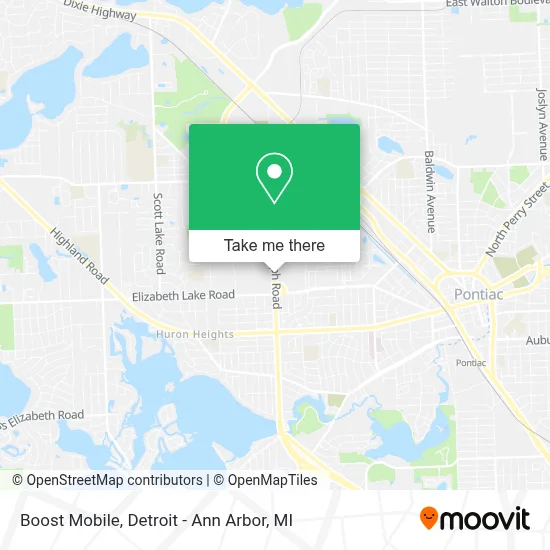 Boost Mobile map
