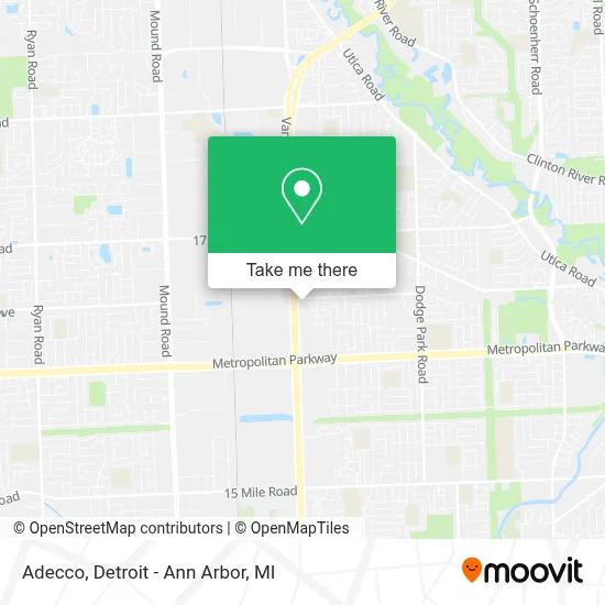 Adecco map