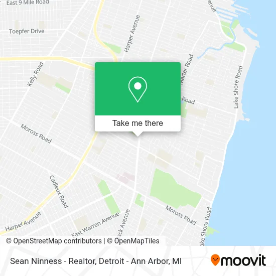 Sean Ninness - Realtor map