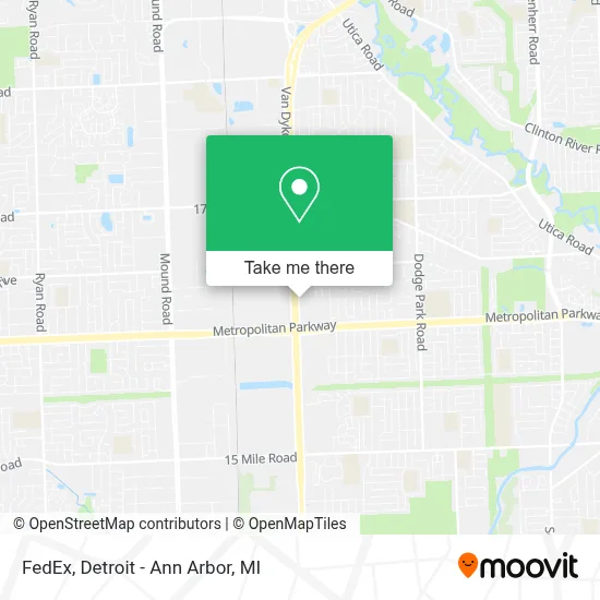 Fed Ex map