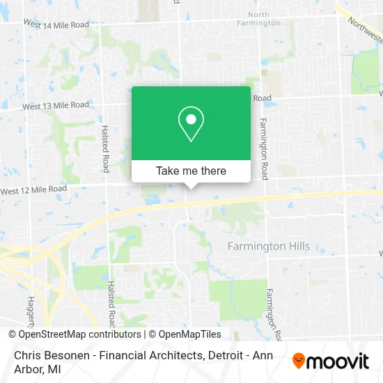 Chris Besonen - Financial Architects map