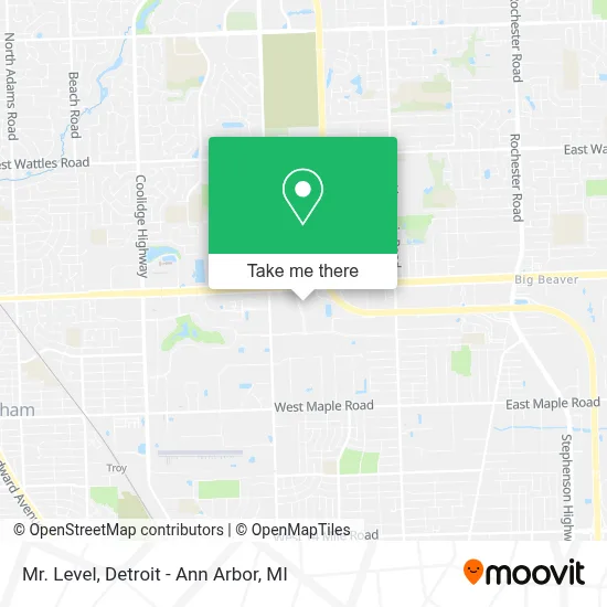 Mr. Level map