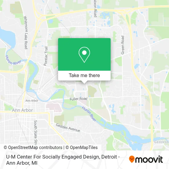 U-M Center For Socially Engaged Design map