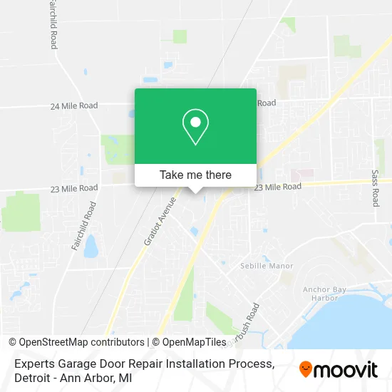 Experts Garage Door Repair Installation Process map