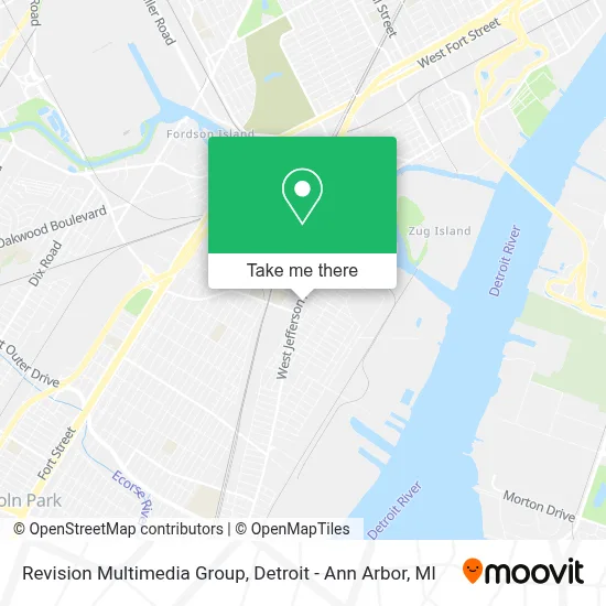 Revision Multimedia Group map
