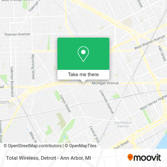 Total Wireless map