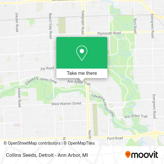 Collins Seeds map