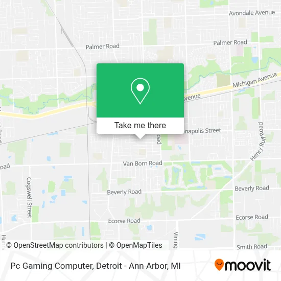 Pc Gaming Computer map