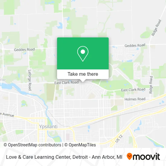 Love & Care Learning Center map