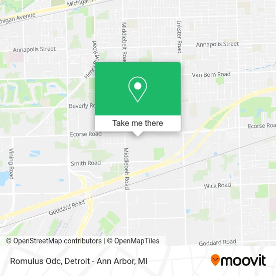 Romulus Odc map