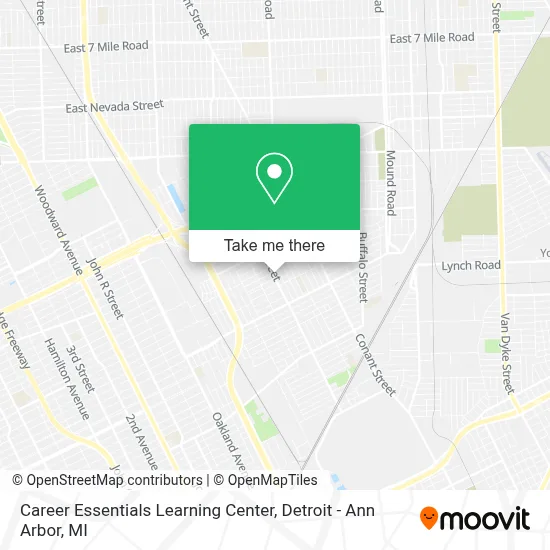 Career Essentials Learning Center map