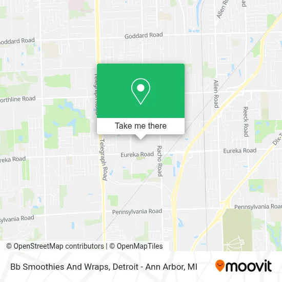 Bb Smoothies And Wraps map