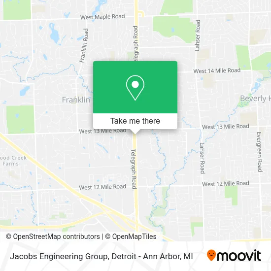 Jacobs Engineering Group map