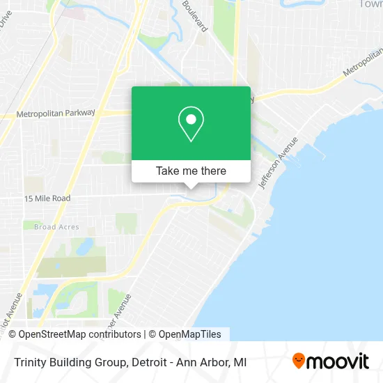 Trinity Building Group map