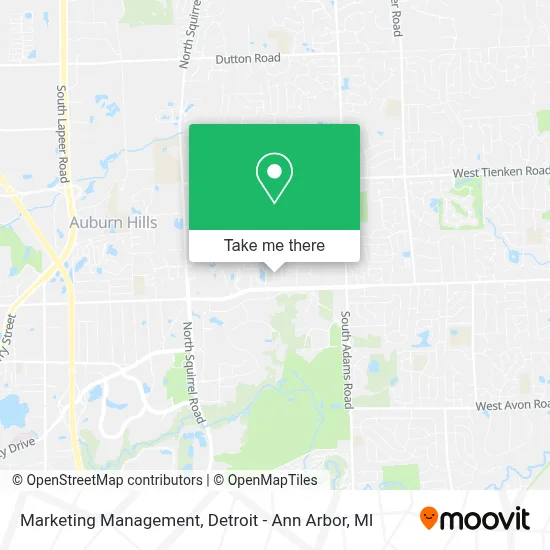 Marketing Management map