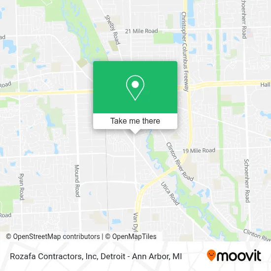 Rozafa Contractors, Inc map