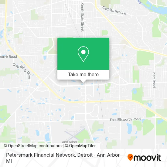 Petersmark Financial Network map