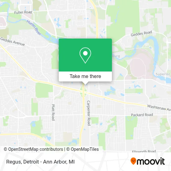 Regus map