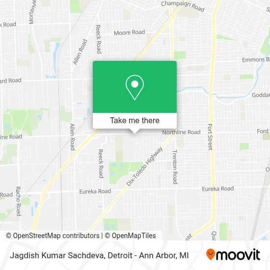 Jagdish Kumar Sachdeva map