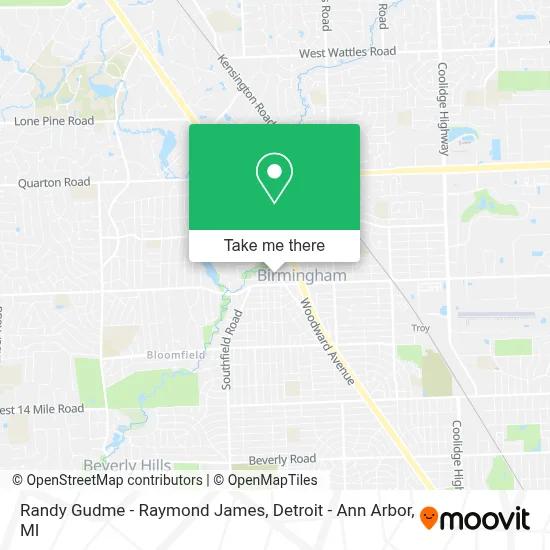 Randy Gudme - Raymond James map